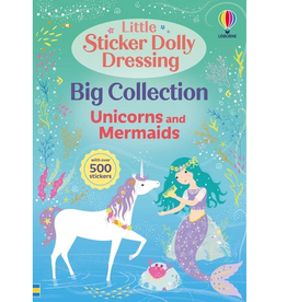 Usborne Little Sticker Dolly Dressing  Big Collection Unicorns and Mermaids