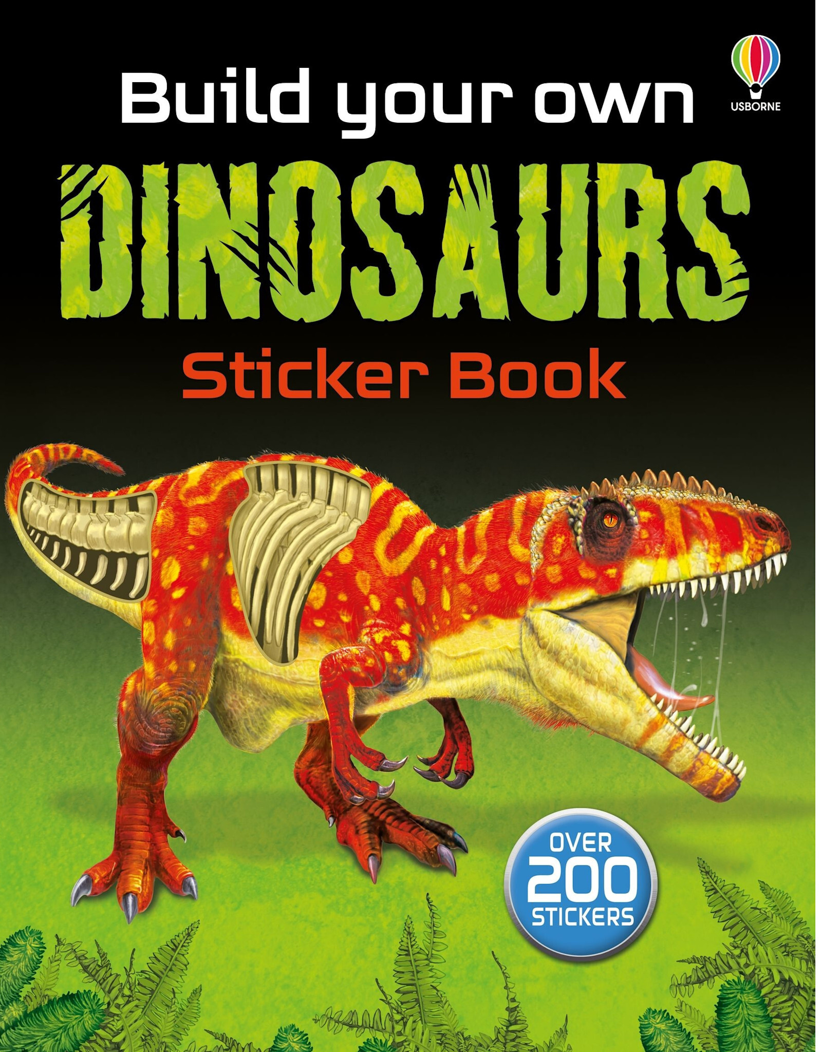 Usborne Sticker Book: Build Your Own Dinosaurs