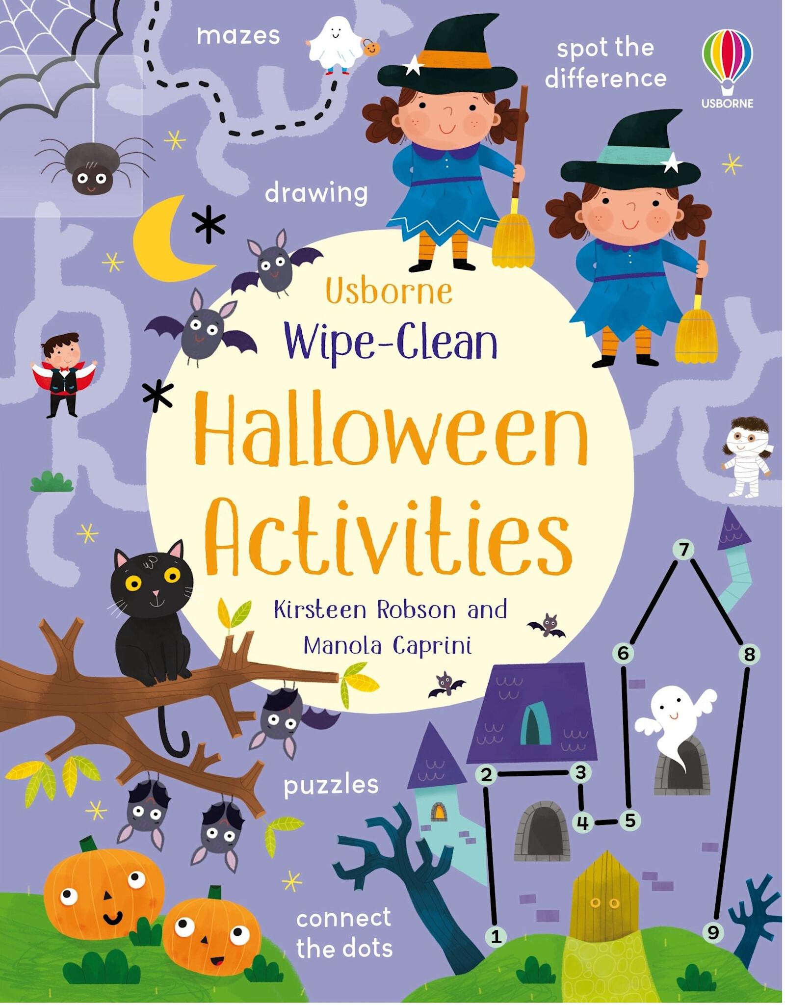 Usborne Wipe-Clean Halloween Activities
