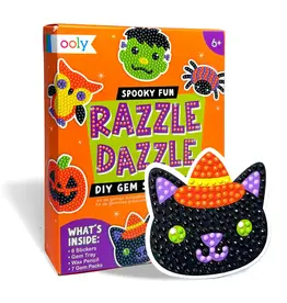 Ooly Mini Razzle Dazzle: D.I.Y. Gem Sticker Kit - Spooky
