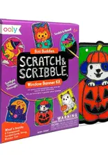 Ooly Mini Scratch & Scribble: Window Banner Kit - Boo B