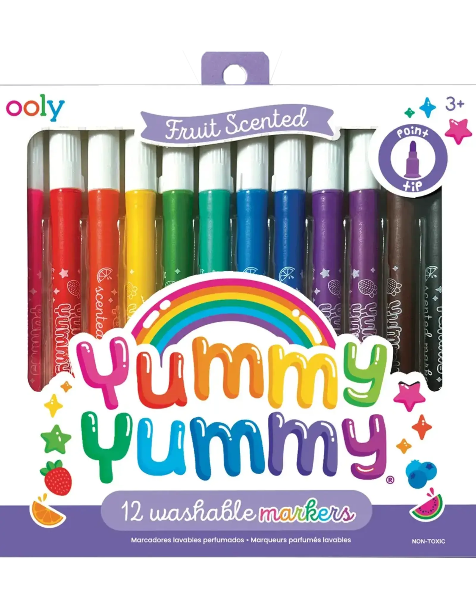 Ooly Yummy Yummy Scented Markers - set of 12