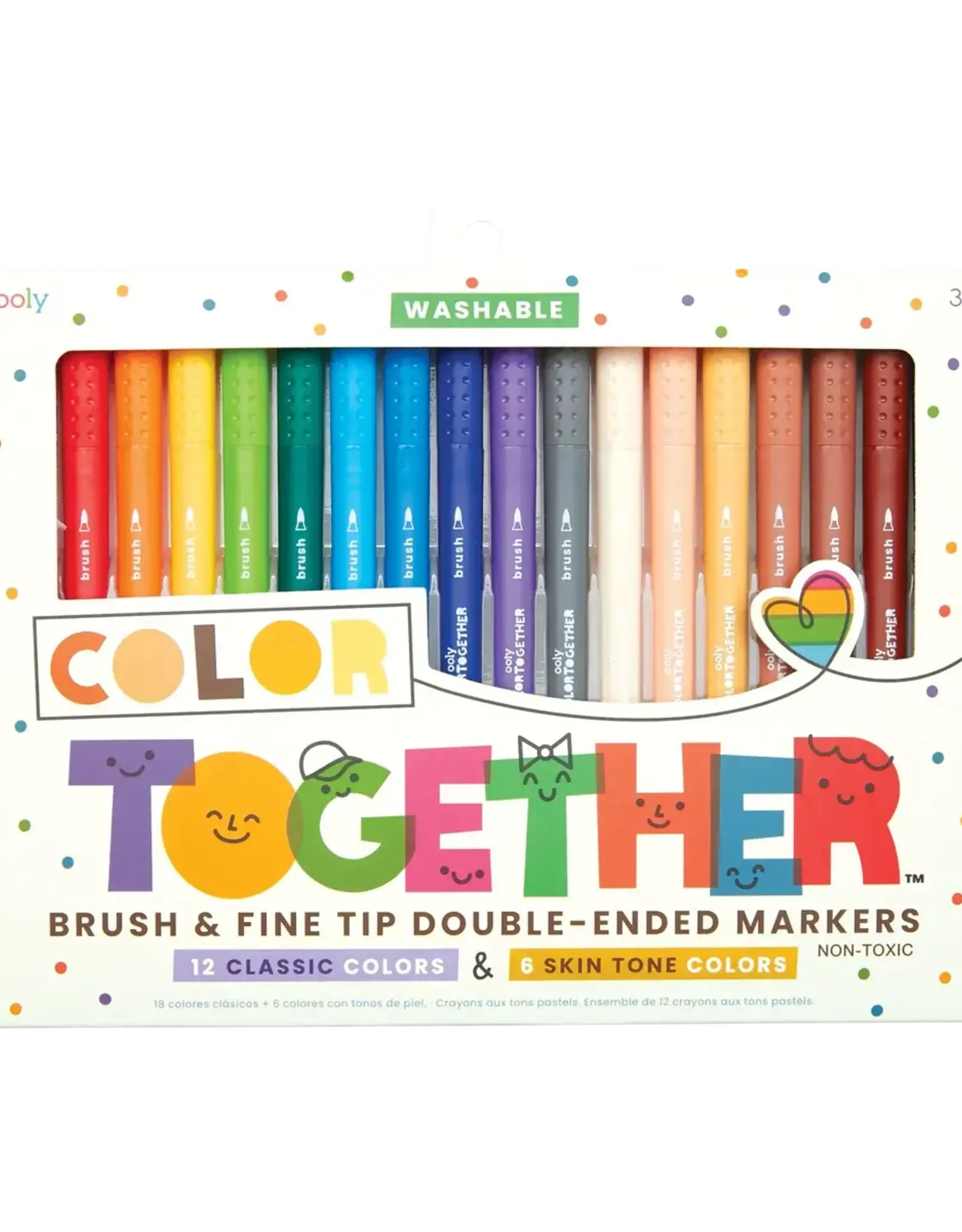 Ooly Color Together Markers - Set of 18