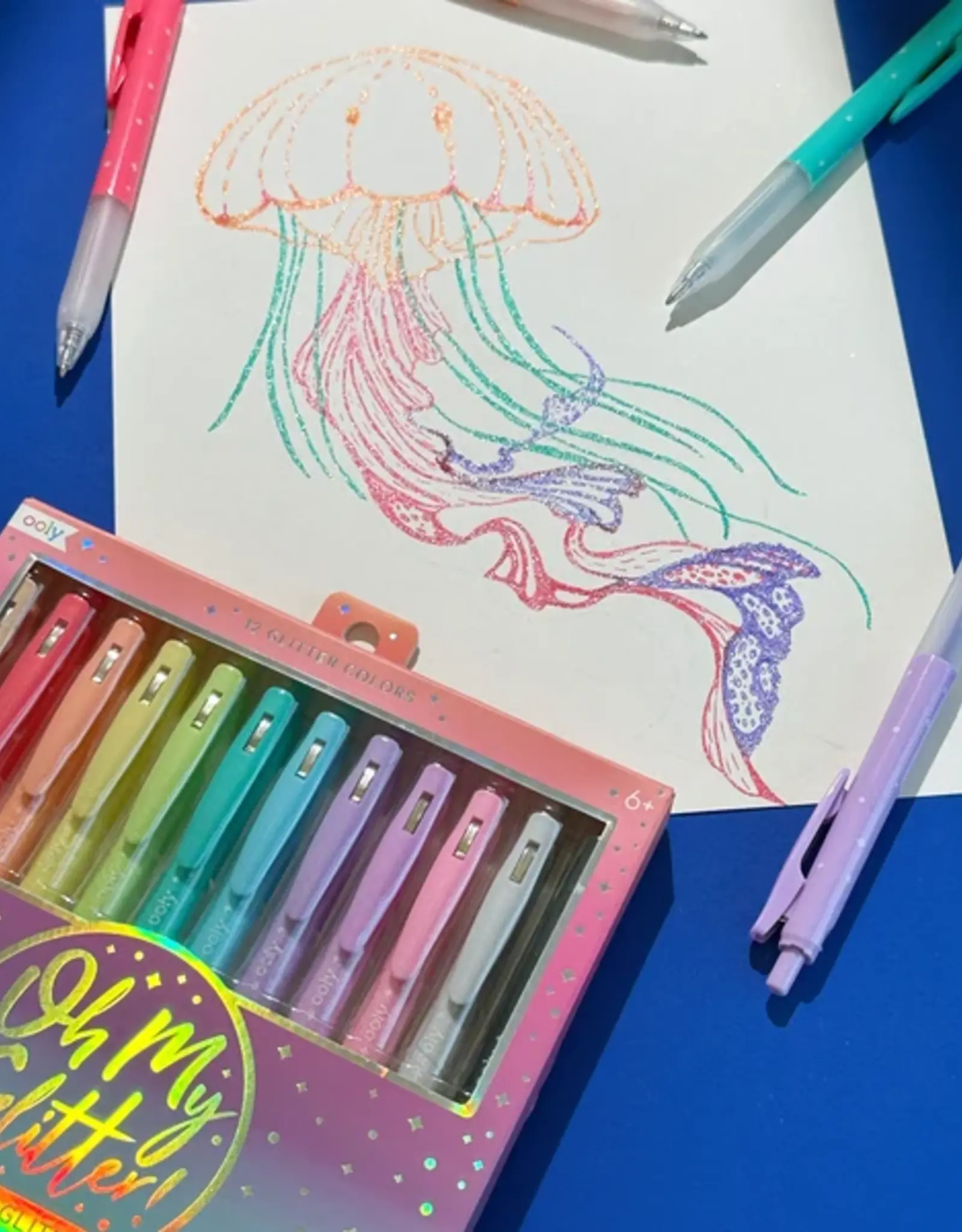Ooly Oh My Glitter! Gel Pens-set of 12