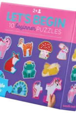 Crocodile Creek 2-pc Let's Begin  Puzzle: Unicorn (new)