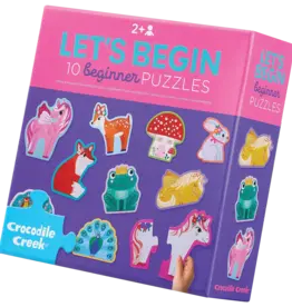 Crocodile Creek 2-pc Let's Begin  Puzzle: Unicorn (new)