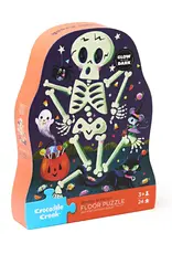 Crocodile Creek 24pc Puzzle: Shape Box Spooky Skeleton