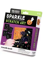 Crocodile Creek Sparkle Scratch Art Spider
