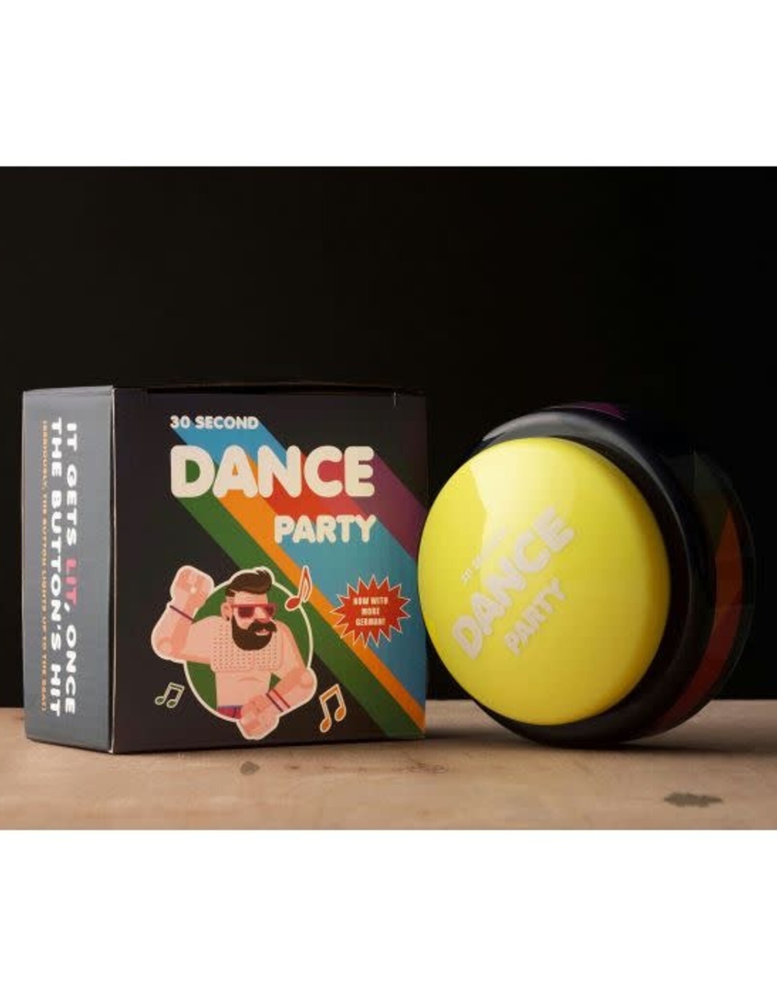 30 Second Dance Party The Original Party Button by 30 Second Dance Party