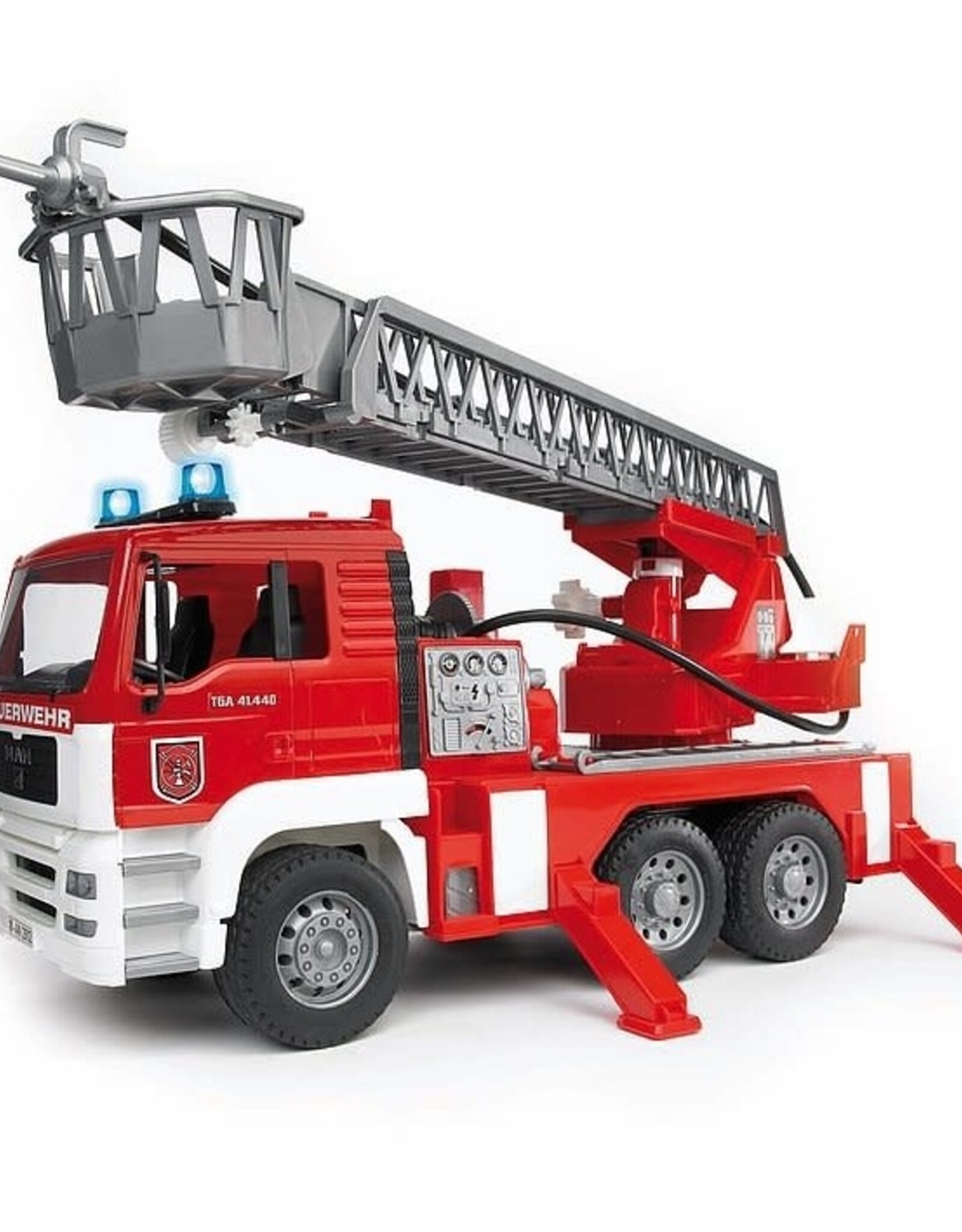Bruder MAN Fire engine with water pump  with Light/Sound M