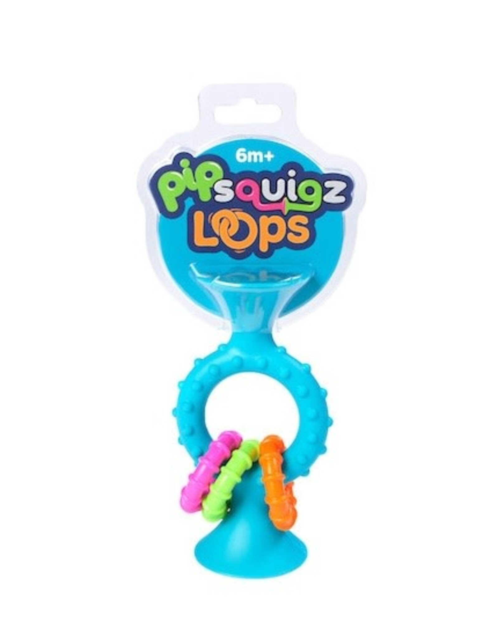 Fat Brain Toy Co Pip Squigz Loops: Teal