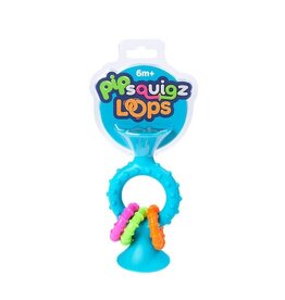 Fat Brain Toy Co Pip Squigz Loops: Teal