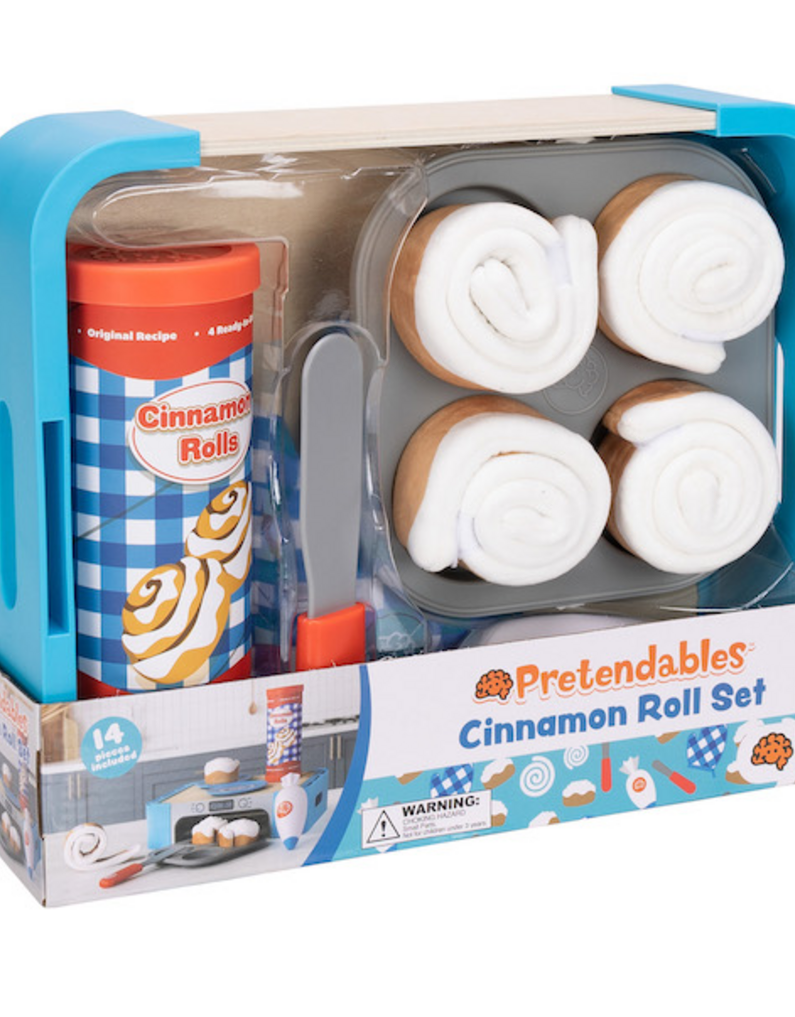 Fat Brain Toy Co Pretendables: Cinnamon Roll  Set -