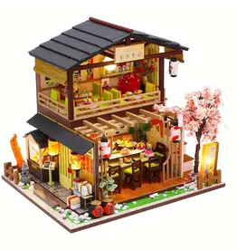 Hands Craft DIY Miniature House Kit: Sushi House