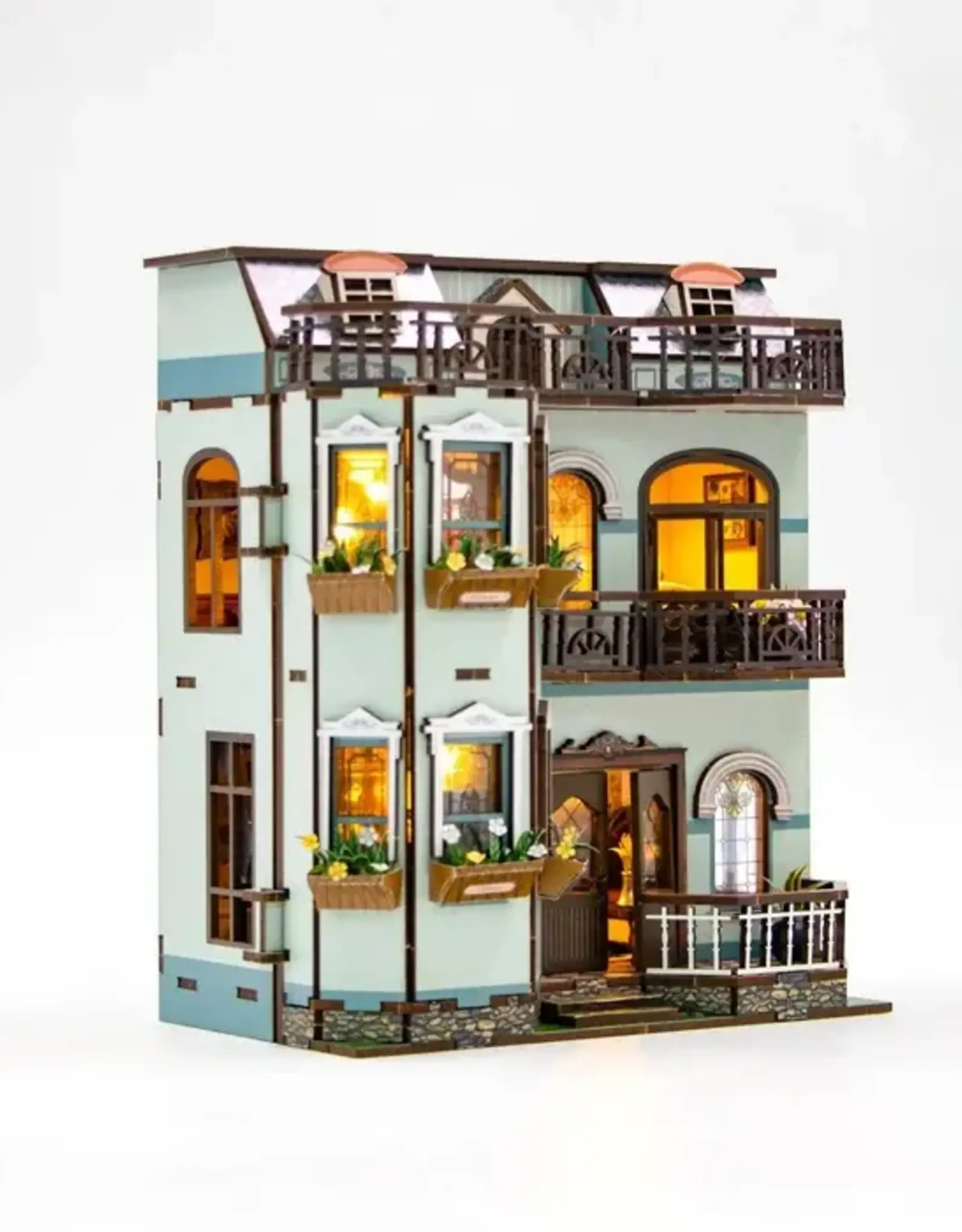 Hands Craft DIY Miniature House Kit: Marigold Manor