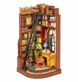 Hands Craft DIY Book Nook Kit: Silent Corner Study