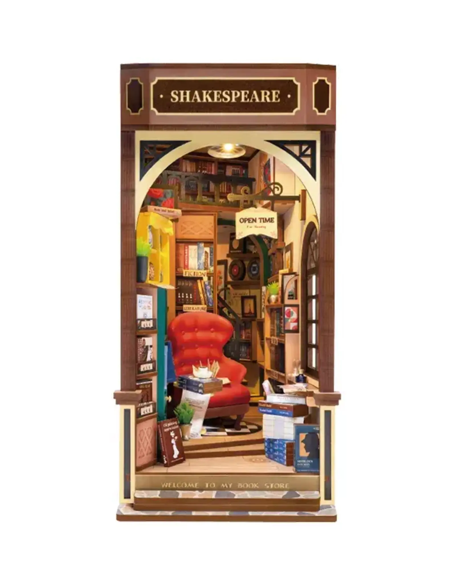 Hands Craft DIY Book Nook Kit: Bookstore