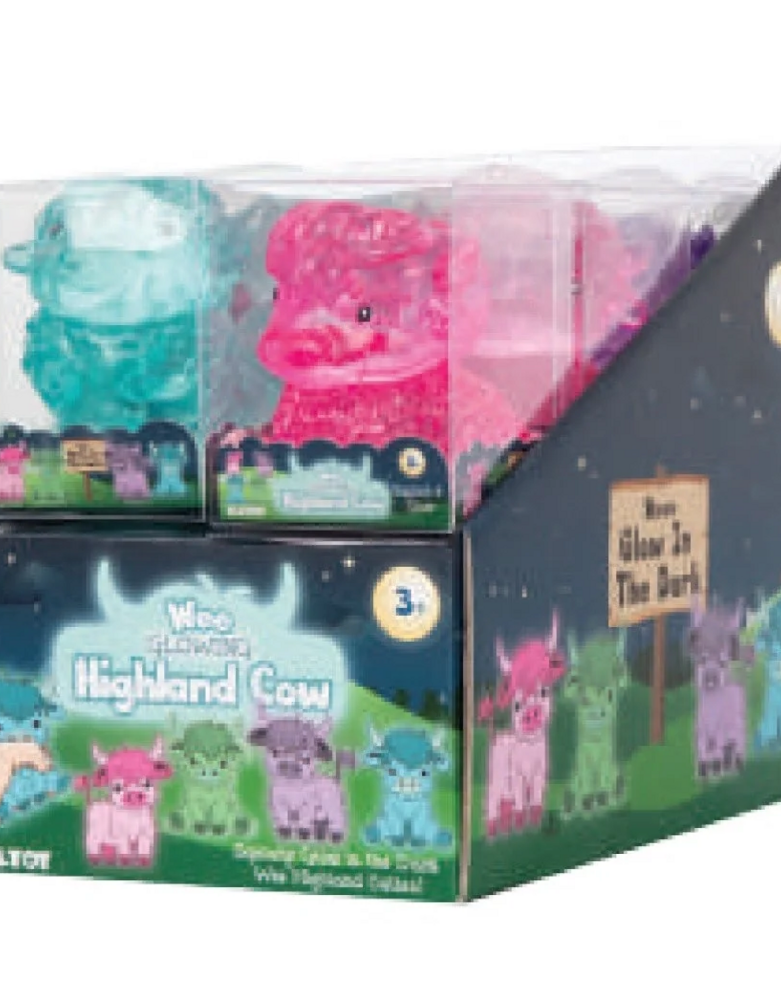 US Toy Wee Glowing Highland Cow