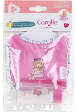 Corolle Bib & Magic Milk Bottle