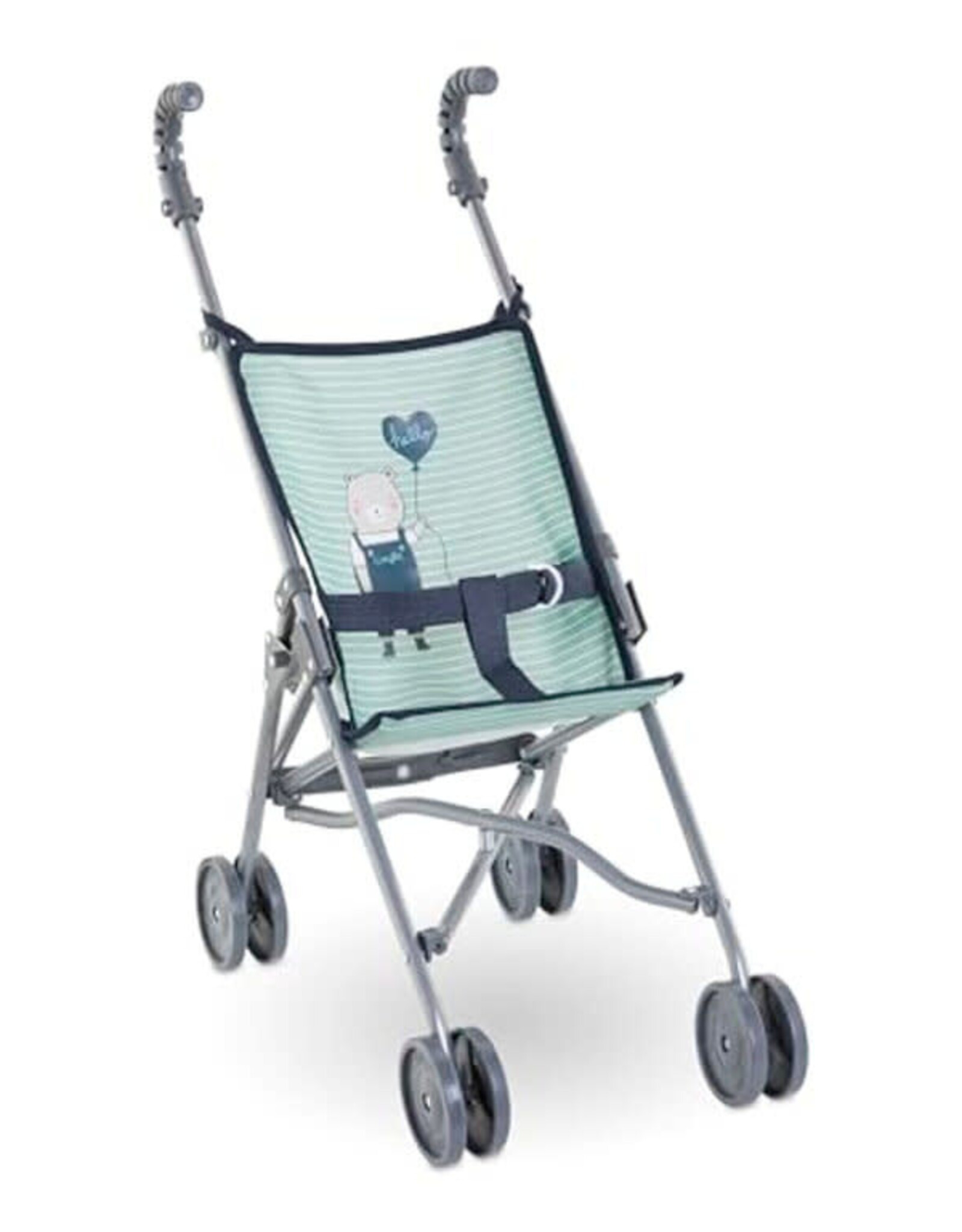 Corolle Umbrella Stroller:  Sage Stripe