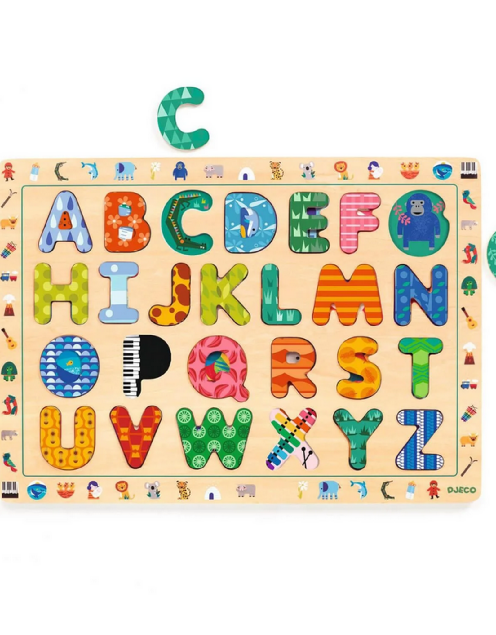 Djeco ABC International Puzzle