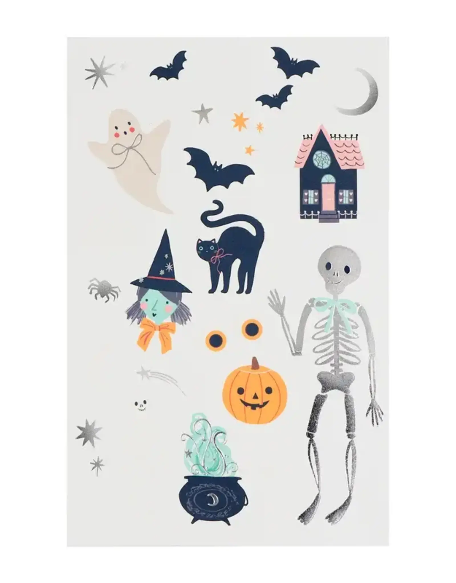 Meri Meri Halloween Icons Temporary Tattoos