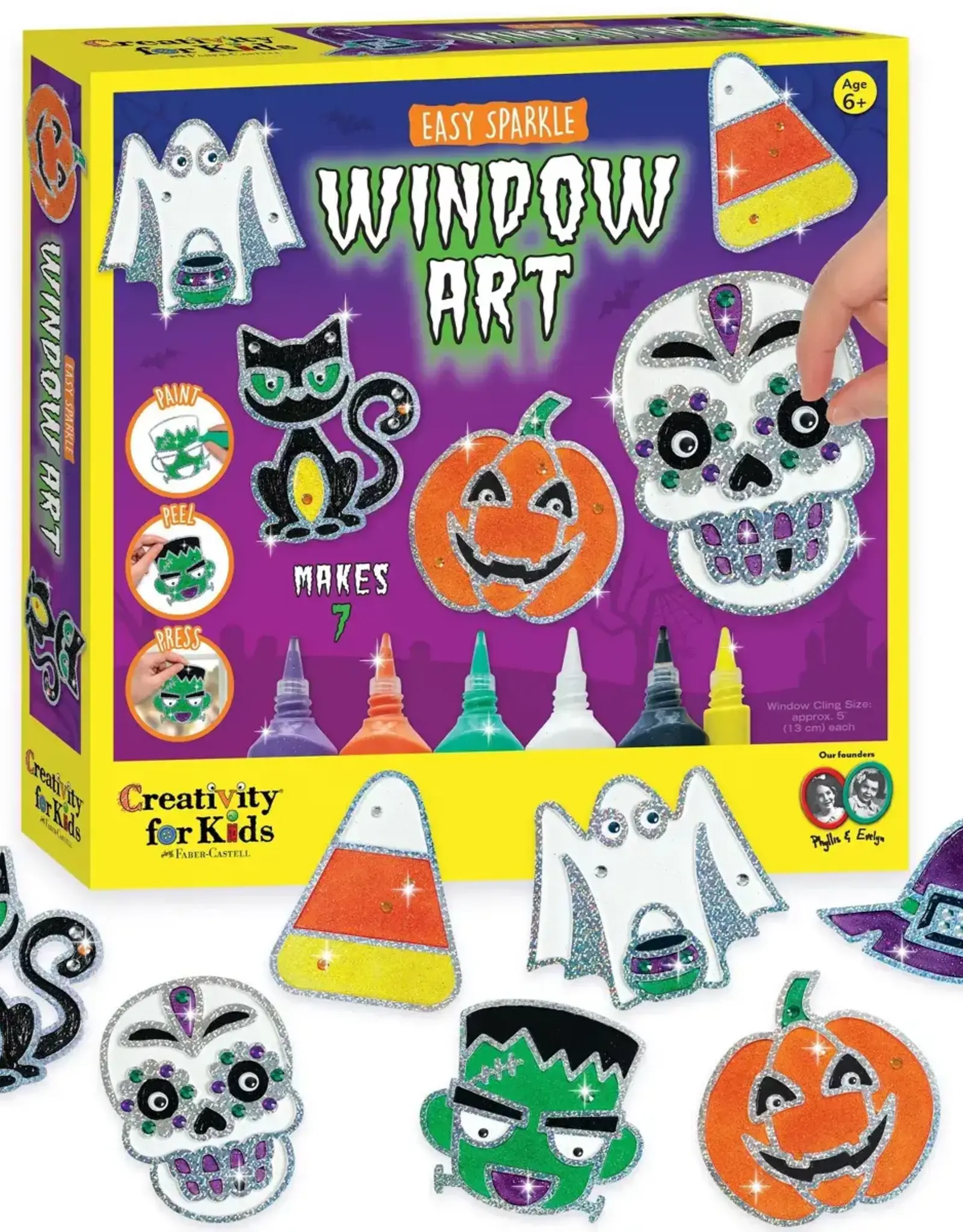 Faber-Castell Halloween Easy Sparkle Window Art