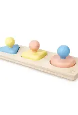Hape Montessori Mirror  Shape Puzzle