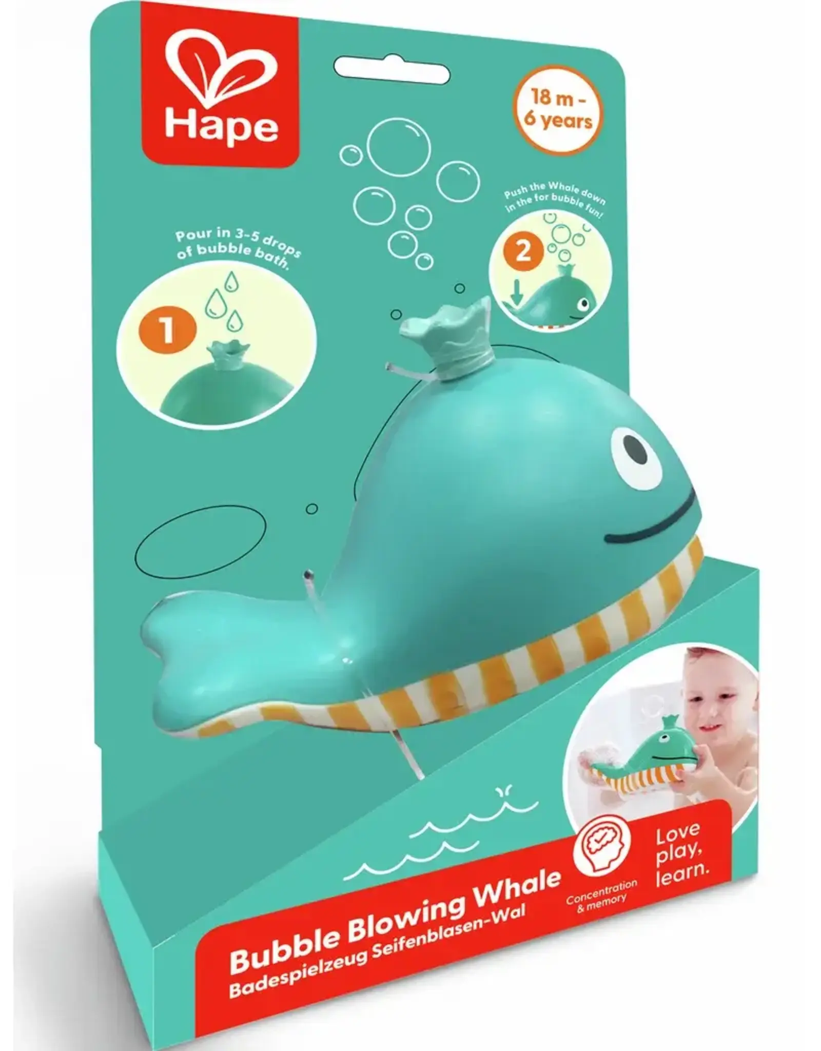 Hape Bubble Blowing Whale