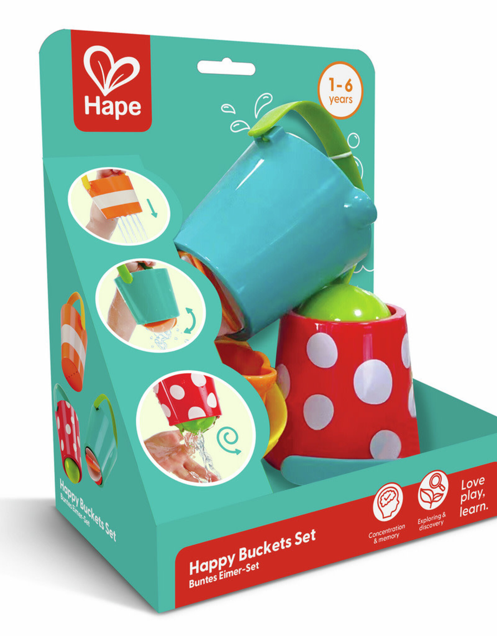 Hape Happy Buckets Set