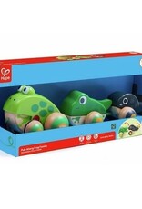 Hape Pull-Along Frog Family