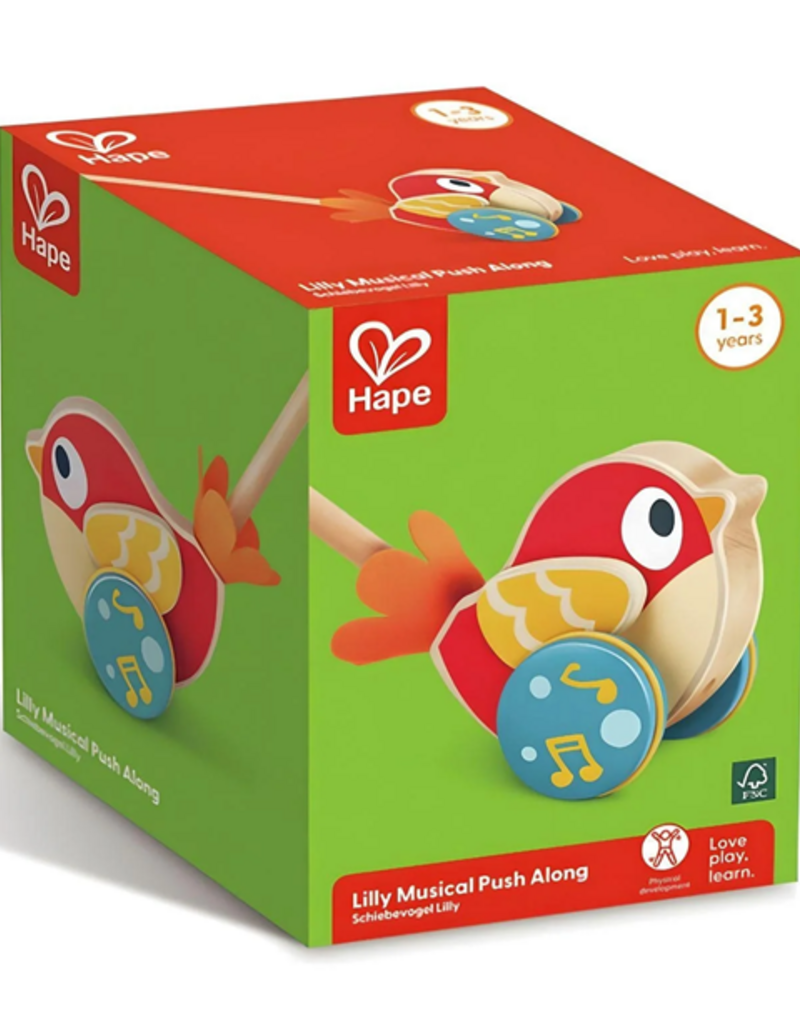 Hape Lilly Musical Push Along