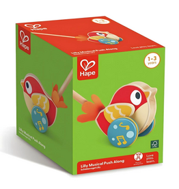 Hape Lilly Musical Push Along