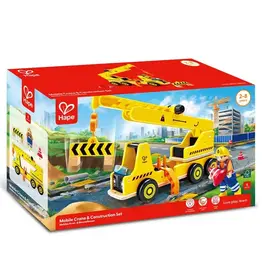 Hape Mobile Crane & Construction Set