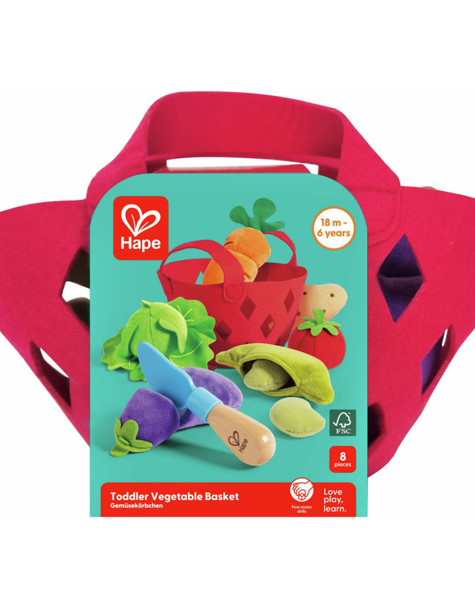 Hape Toddler Vegetable Basket