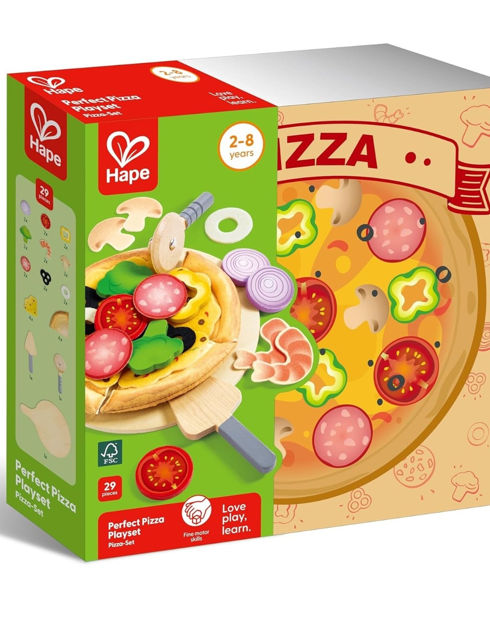 Hape Perfect Pizza Play set