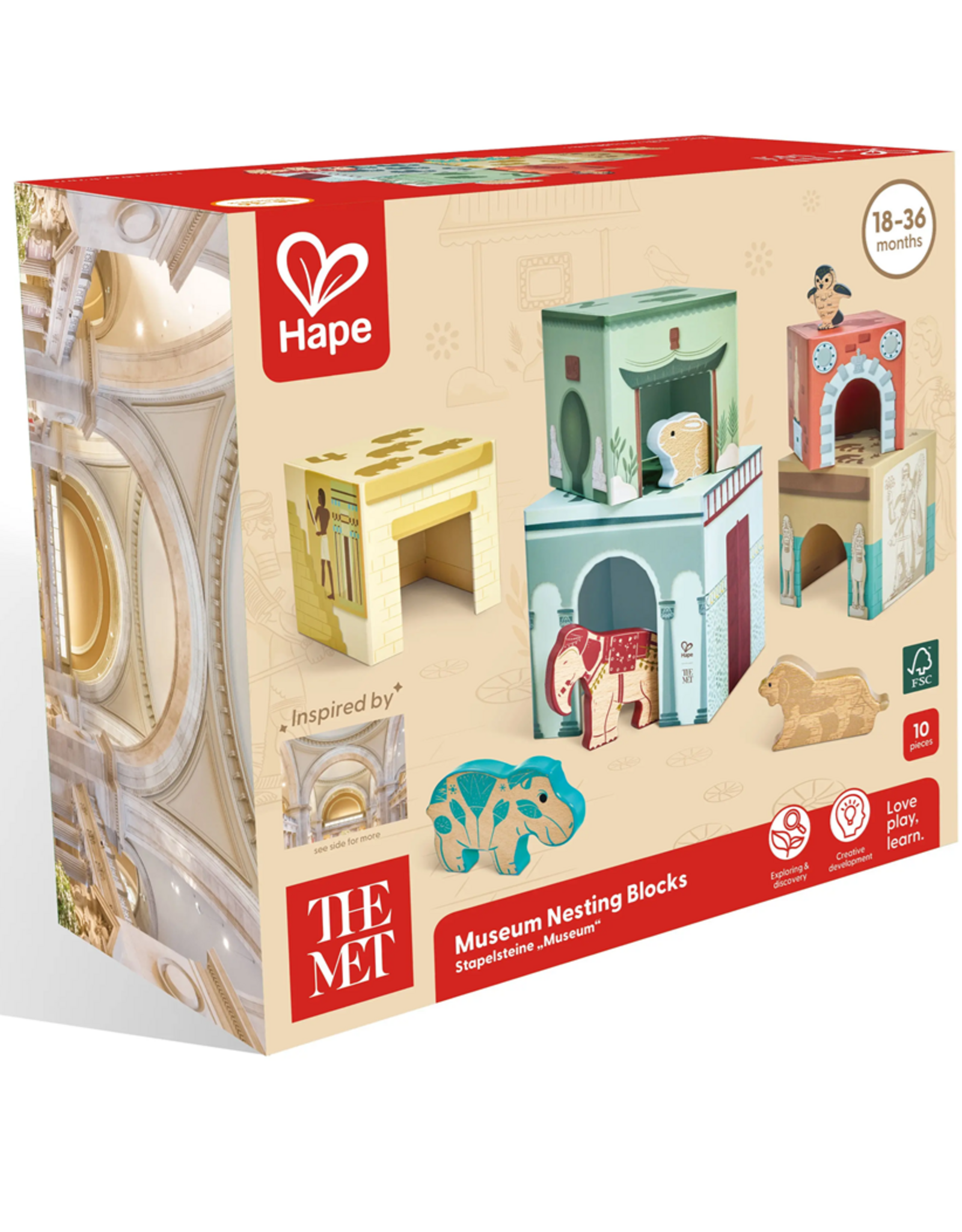 Hape Museum Nesting Blocks