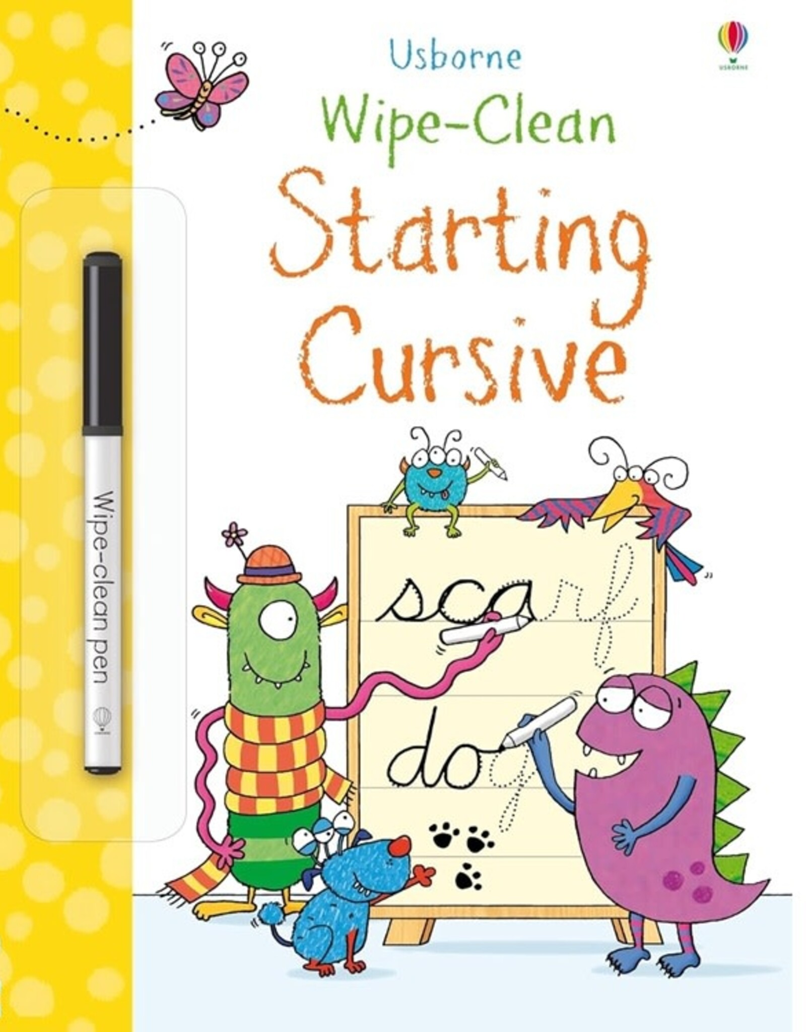 Usborne Wipe-Clean: Starting Cursive