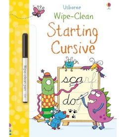 Usborne Wipe-Clean: Starting Cursive