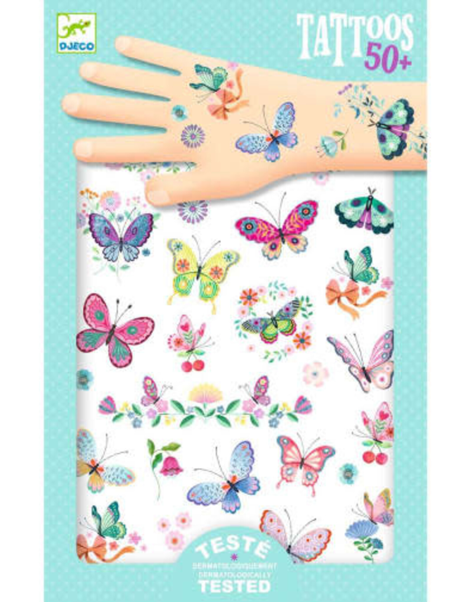Djeco Tattoos Dream Butterflies