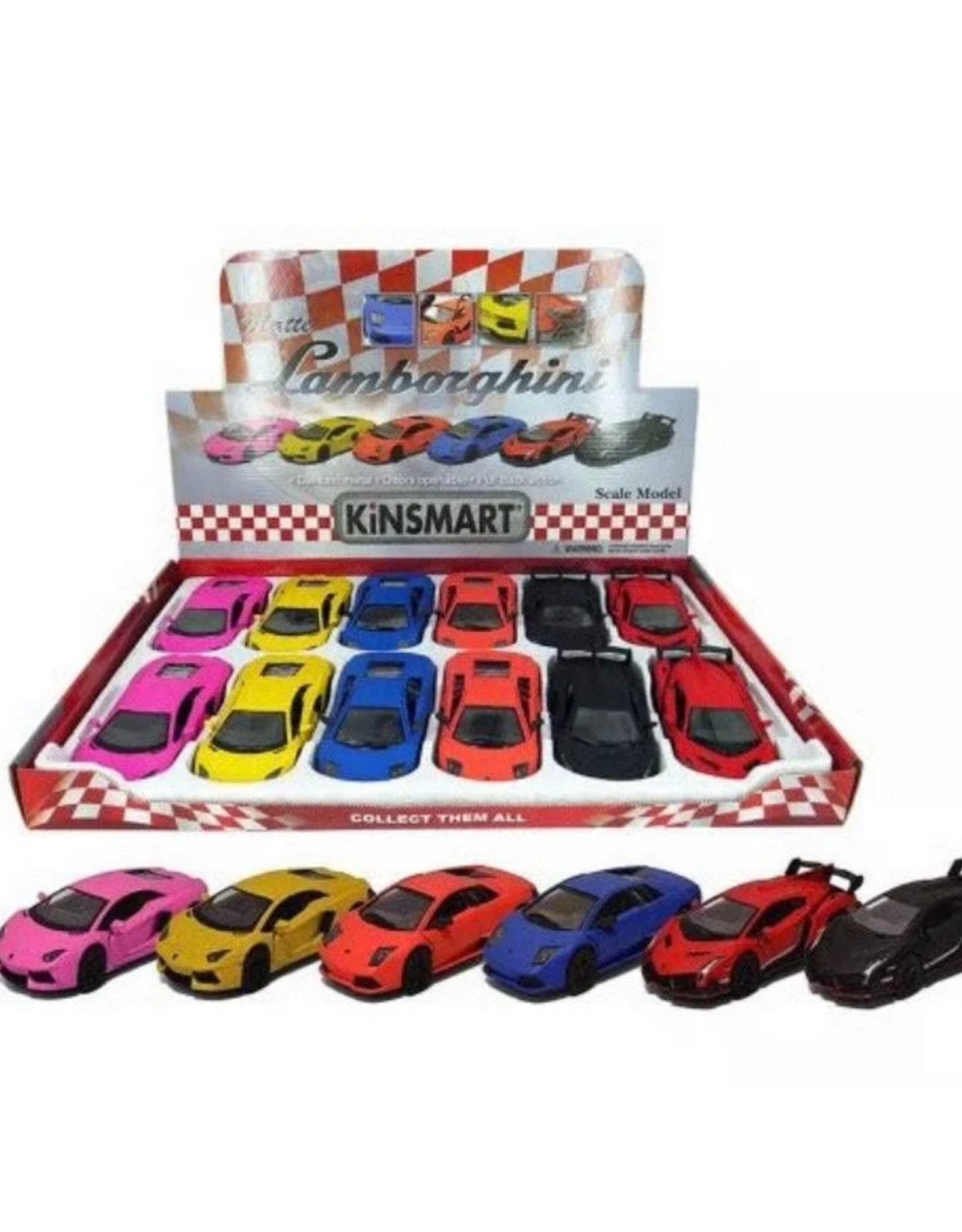 US Toy Diecast: Matte Lamborghini