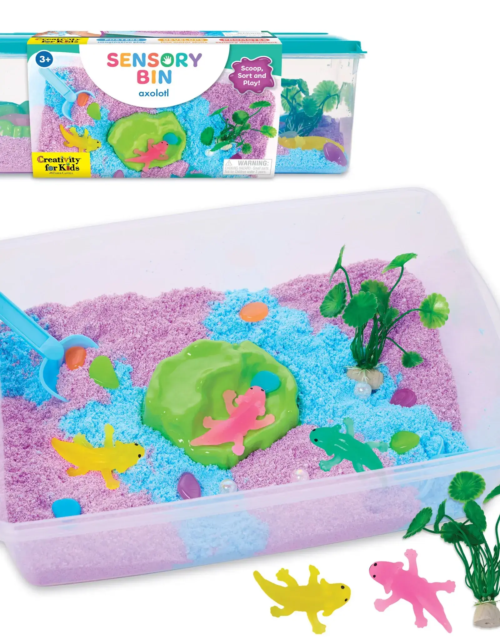 Faber-Castell Sensory Bin Axolotl