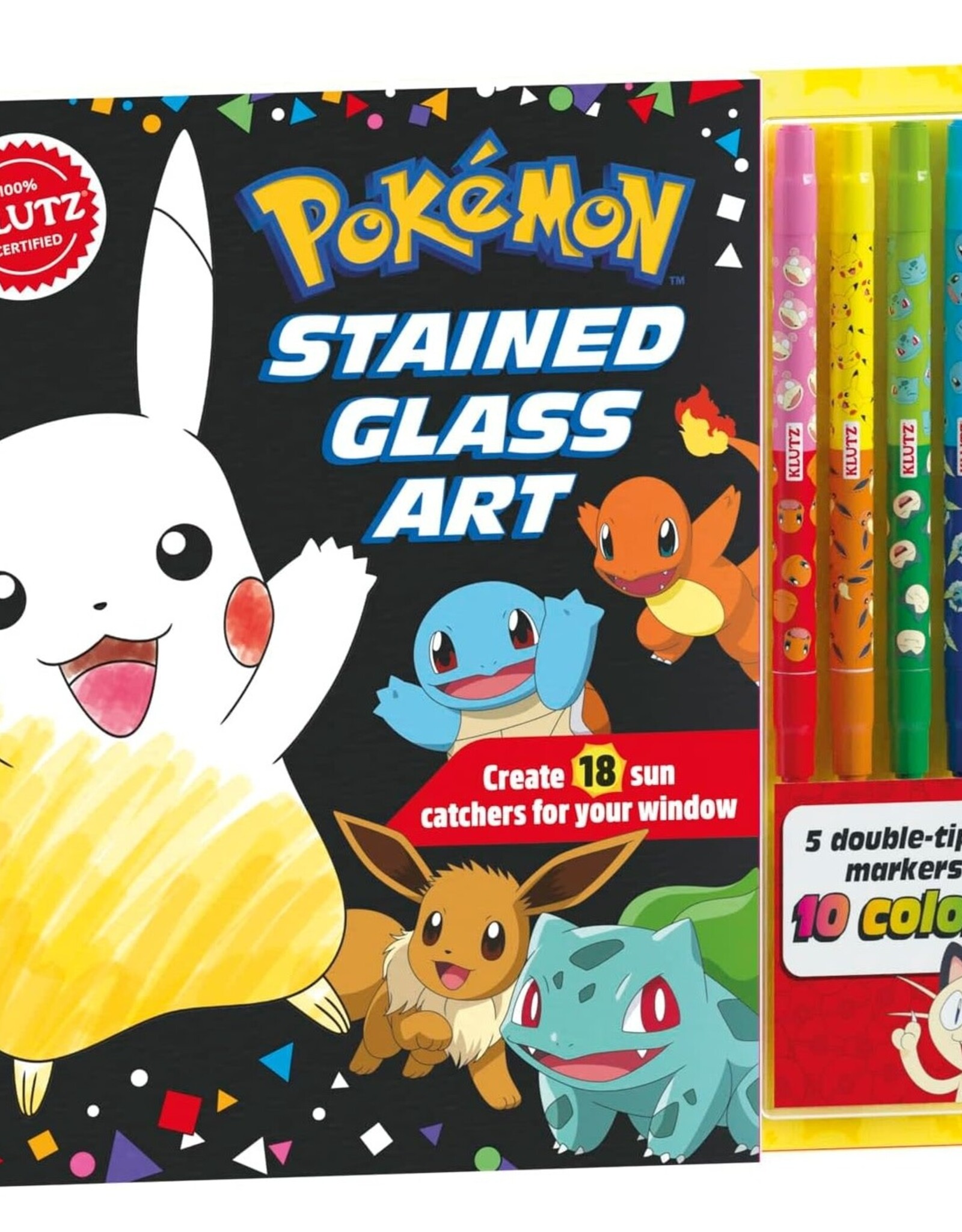 Klutz Pokemon Stained Glass Art