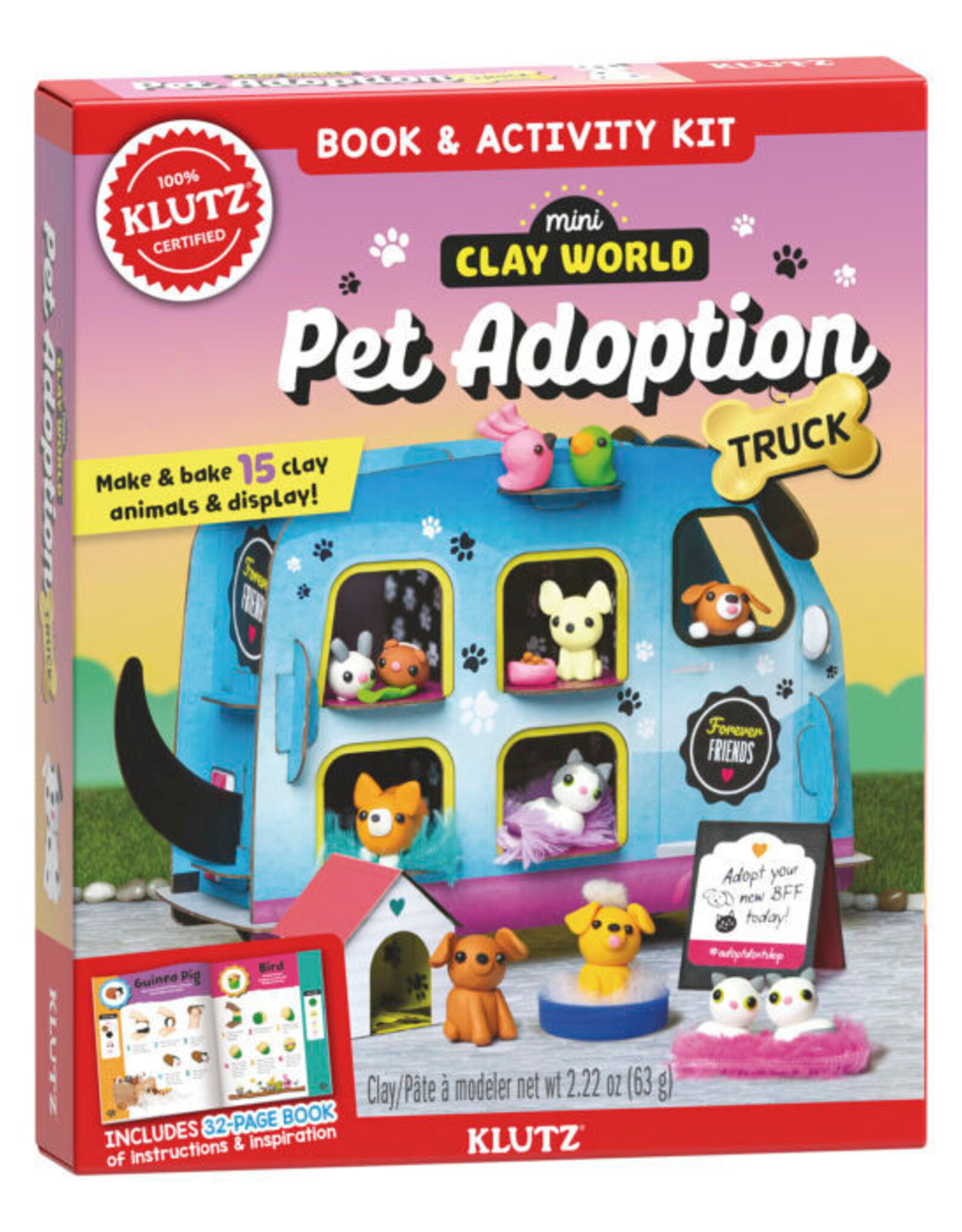 Klutz Mini Clay World Pet Adoption Truck