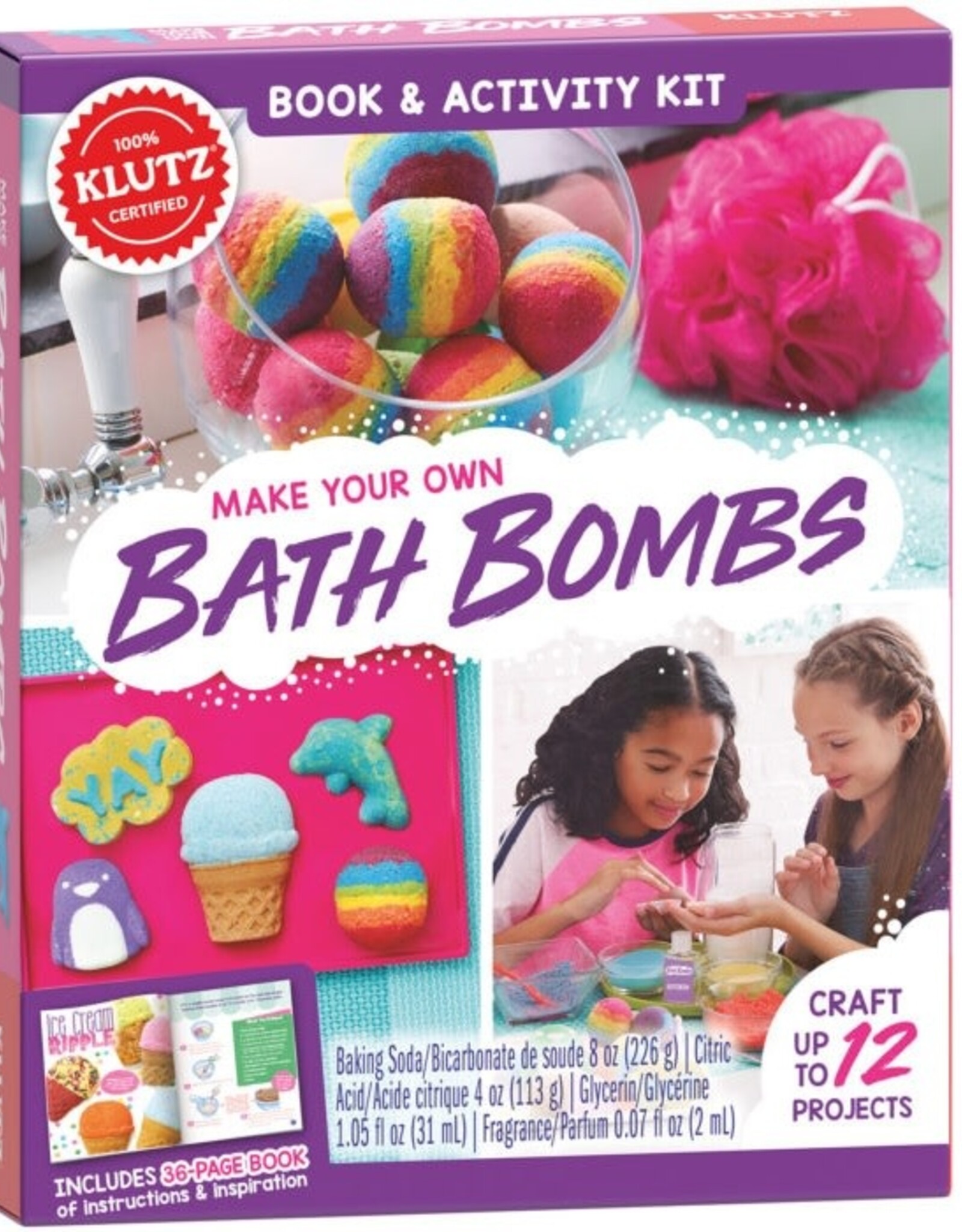 Klutz Make Your Own Bath Bombs
