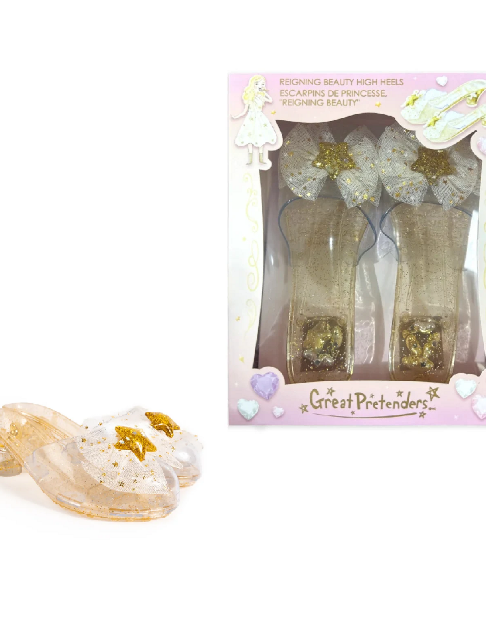 Creative Education Reigning Beauty High Heels, Gold