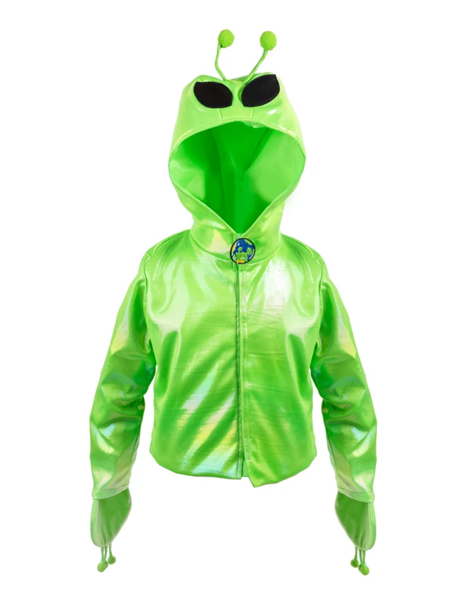 Creative Education Galaxy Invader Jacket with Hood, Size 5-6