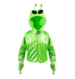 Creative Education Galaxy Invader Jacket with Hood, Size 5-6