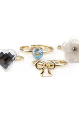 Creative Education Boutique Sassy Rings, 4 Pcs