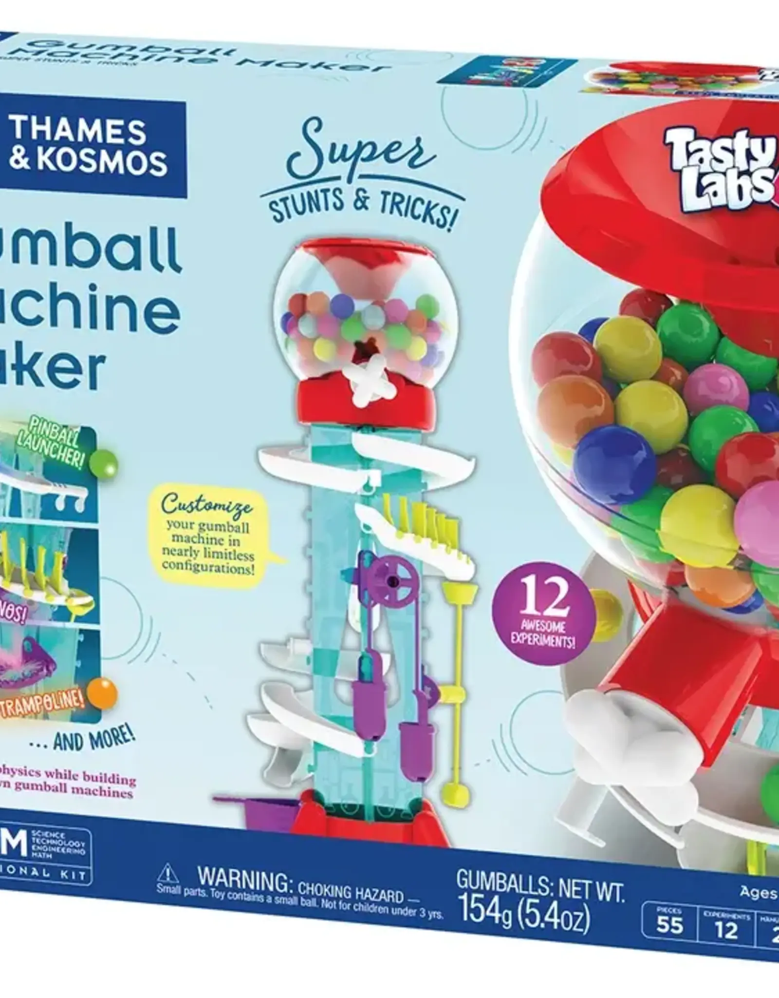 Thames & Kosmos Gumball Machine Maker Super Stunts and Tricks